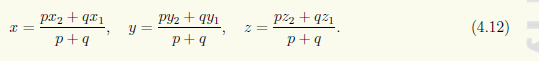 если обозначить координаты точки M через (x; y; z), то