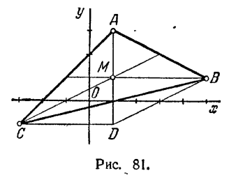 Рис 81. Решение задач по аналитической геометрии